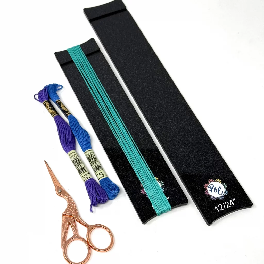 Pip&Chip 12/24" Floss Ruler - Tool to help cut floss consistently