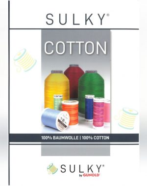 Sulky Cotton: Shade Card (with Thread Swatches)