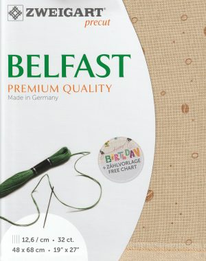 Zweigart 32 Count Belfast Coffee Bean