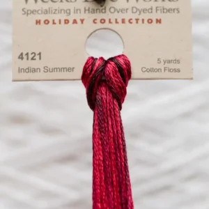 Weeks - Indian Summer 5 yards 6 strand skein 4121