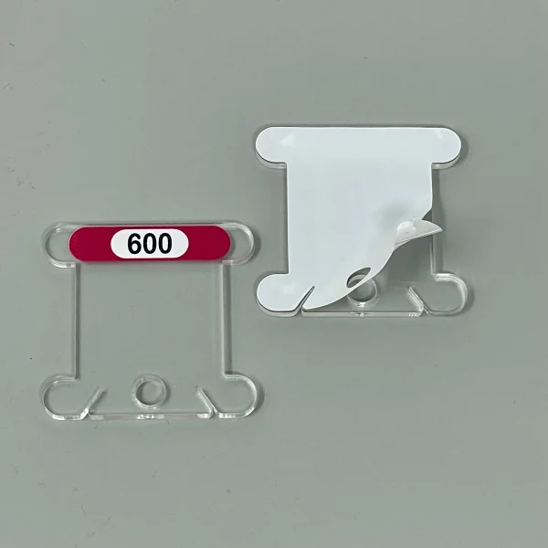 Pip&Chip DMC Clear Bobbins - Full Set (528 bobbins) - Image 4