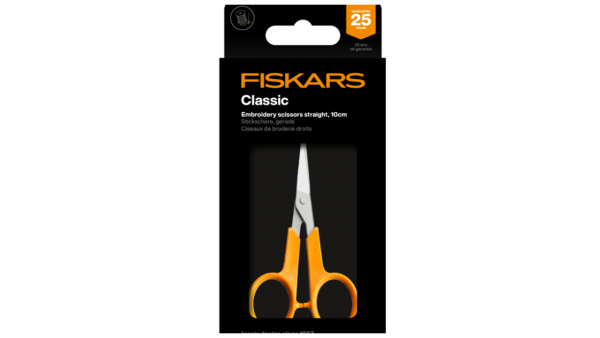 Fiskars Embroidery Scissors Straight 10cm - Image 3