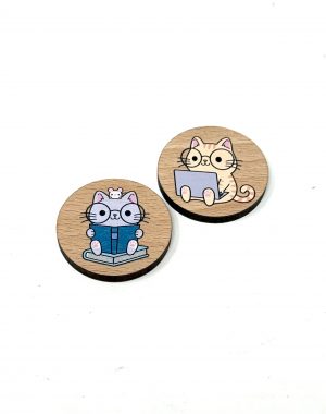 Pip&Chip Needleminder - Nerdy Cat