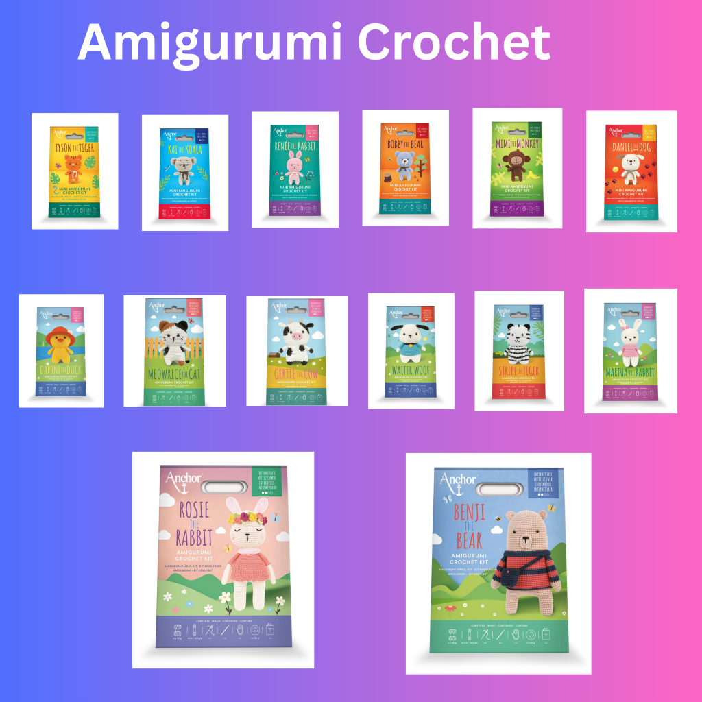 Anchor 1st Amigurumi Crochet Kits