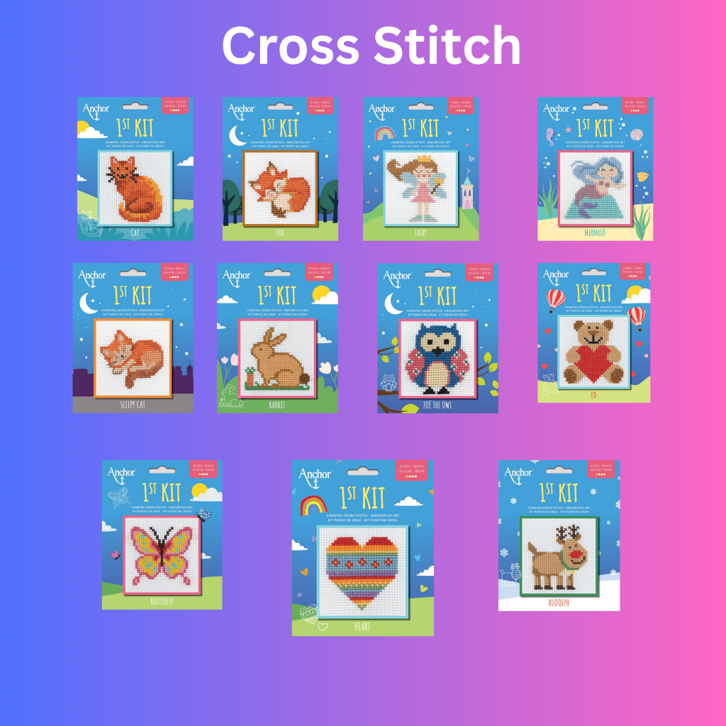 Anchor 1st Cross Stitch Kits