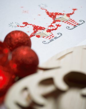 Vervaco Tablecloth Kit - Christmas Gnomes