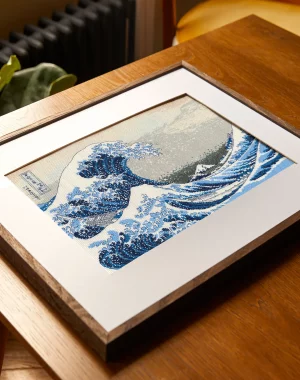 DMC The Great Wave by Katushika Hokusai, Masters Collection Cross Stitch Kit