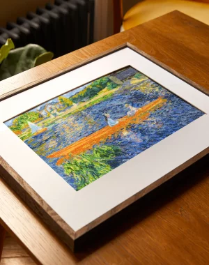 DMC The Skiff by Renoir, National Gallery, Cross Stitch Kit
