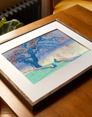 DMC When Winter Wanes by William Giles, The British Museum Cross Stitch Kit