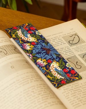 DMC Strawberry Thief by William Morris, The V&A Collection, Bookmark Kit