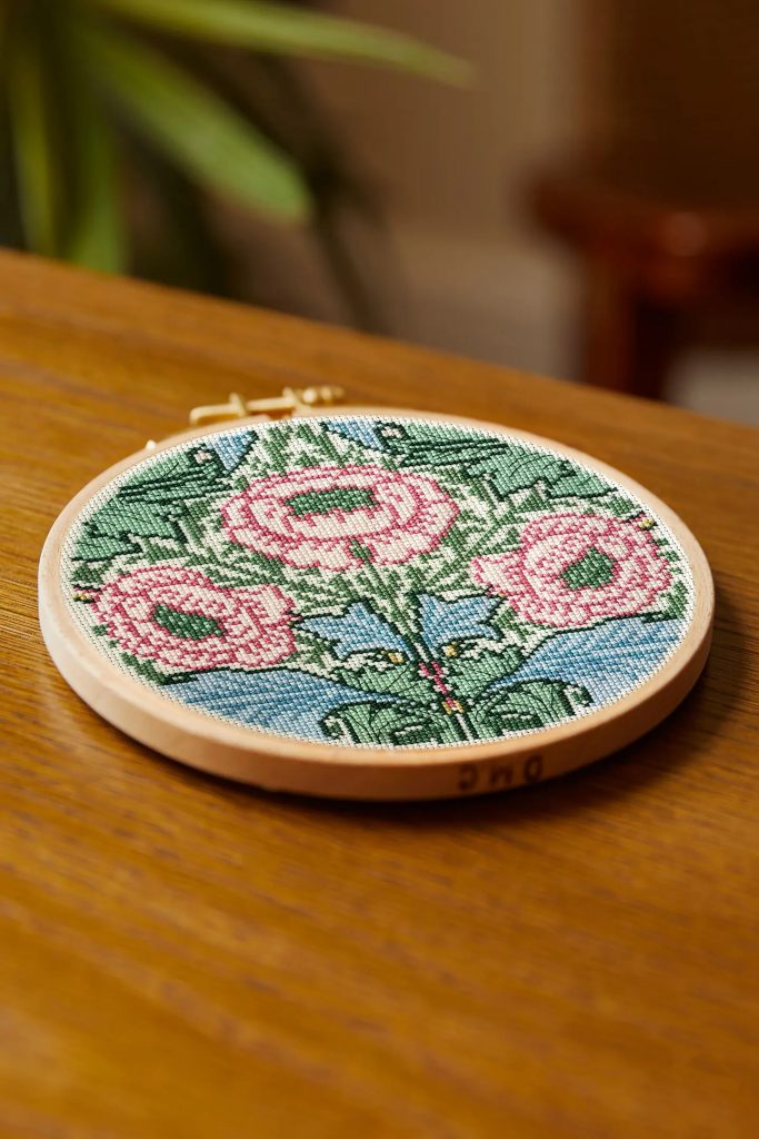 DMC Myrtle by J.H. Dearle, V&A Cross Stitch Kit