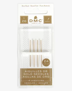 DMC Gold Plated Size 26 needle