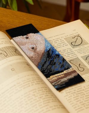 DMC Girl with a Pearl Earring by Johannes Vermeer, Masters Collection, Bookmark Kit