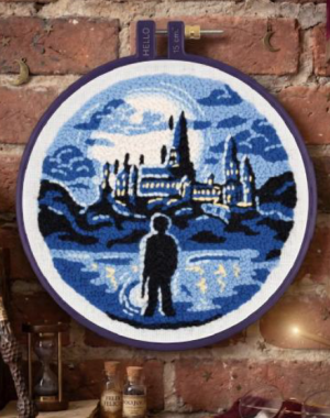 DMC Harry Potter - Castle with Henry Punch Needle Kit