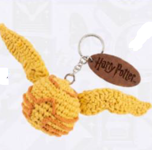 DMC Harry Potter - Golden Snitch Amigurumi Crochet Keyring Kit