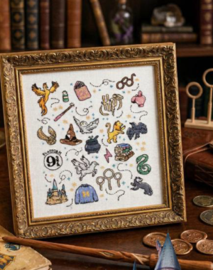 DMC Harry Potter - Harry Potter Symbols Embroidery kit
