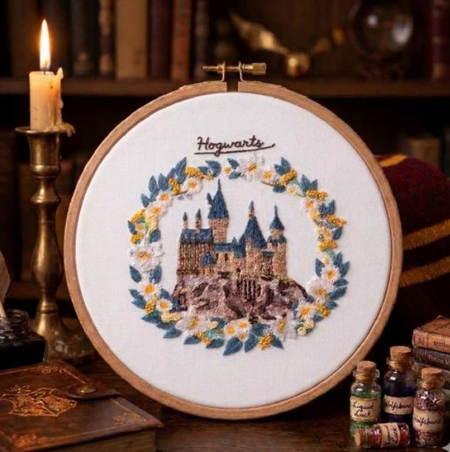 DMC Harry Potter - Hogwarts Caste Embroidery kit